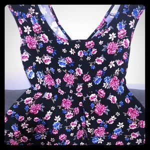 Torrid Floral Flare Dress